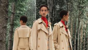 The Burberry check was first used to line our raincoats in the 1920s and remains an enduring house icon.(Instagram @burberry) The Burberry check was first used to line our raincoats in the 1920s and remains an enduring house icon.(Instagram @burberry)