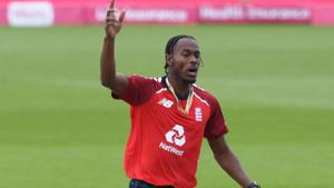 England’s Jofra Archer in action during the Australia T20Is(Getty Images) England’s Jofra Archer in action during the Australia T20Is(Getty Images)
