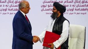 Zalmay Khalilzad, US envoy for peace in Afghanistan, will arrive in New Delhi on a quick visit to discuss the Afghan peace process with external affairs minister S Jaishankar(REUTERS) Zalmay Khalilzad, US envoy for peace in Afghanistan, will arrive in New Delhi on a quick visit to discuss the Afghan peace process with external affairs minister S Jaishankar(REUTERS)