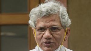 We strongly protest this criminalising of peaceful protests in defence of India’s Constitution, said CPI(M) general secretary Sitaram Yechury(PTI) We strongly protest this criminalising of peaceful protests in defence of India’s Constitution, said CPI(M) general secretary Sitaram Yechury(PTI)