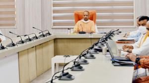 Chief minister Yogi Adityanath’s govt has passed an order to set up the Uttar Pradesh Special Security force.(ANI) Chief minister Yogi Adityanath’s govt has passed an order to set up the Uttar Pradesh Special Security force.(ANI)
