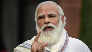 Earlier, chief minister Shivraj Singh Chouhan had informed PM Modi that he intended to hold the programme on the eve of his birthday.(PTI) Earlier, chief minister Shivraj Singh Chouhan had informed PM Modi that he intended to hold the programme on the eve of his birthday.(PTI)