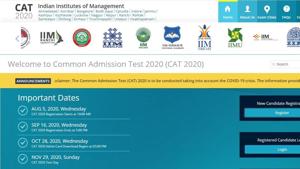IIM CAT 2020.(Screengrab) IIM CAT 2020.(Screengrab)