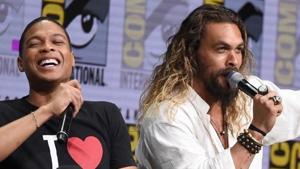 Jason Momoa expressed solidarity with Ray Fisher. Jason Momoa expressed solidarity with Ray Fisher.