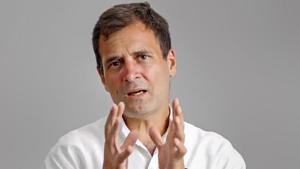 Congress leader Rahul Gandhi endorsed the Prashant Bhushan’s remarks in an interview to a private TV news channel.(PTI) Congress leader Rahul Gandhi endorsed the Prashant Bhushan’s remarks in an interview to a private TV news channel.(PTI)