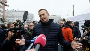 Navalny’s allies say the use of the banned chemical weapon means that only the Russian state could be responsible.(Reuters file photo) Navalny’s allies say the use of the banned chemical weapon means that only the Russian state could be responsible.(Reuters file photo)