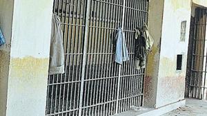File photo: An inside view of Tihar Jail in Delhi.(Sonu Mehta/HT File Photo) File photo: An inside view of Tihar Jail in Delhi.(Sonu Mehta/HT File Photo)
