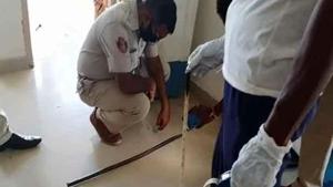 The police said the sons, who have been arrested, were reportedly being tortured by her. (HT Photo) The police said the sons, who have been arrested, were reportedly being tortured by her. (HT Photo)