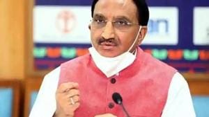 Union Education Minister, Dr. Ramesh Pokhriyal ‘Nishank’ (ANI file) Union Education Minister, Dr. Ramesh Pokhriyal ‘Nishank’ (ANI file)