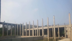 The under-construction museum in Agra.(HT Photo.) The under-construction museum in Agra.(HT Photo.)