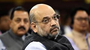 Union home minister Amit Shah(File photo) Union home minister Amit Shah(File photo)