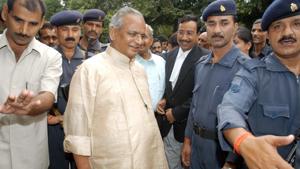 Former Uttar Pradesh chief minister Kalyan Singh is also an accused in the Babri Masjid demolition case.(HT Photo) Former Uttar Pradesh chief minister Kalyan Singh is also an accused in the Babri Masjid demolition case.(HT Photo)