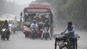 Skymet Weather, a private weather forecasting company, has said the low-pressure area could intensify into a depression.(Representational Photo/HT) Skymet Weather, a private weather forecasting company, has said the low-pressure area could intensify into a depression.(Representational Photo/HT)