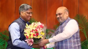 Anil Dhasmana had stepped down from the Research and Analysis Wing in June 2019. He is seen here at a dinner hosted by Home Minister Amit Shah to felicitate him in July 2019 Anil Dhasmana had stepped down from the Research and Analysis Wing in June 2019. He is seen here at a dinner hosted by Home Minister Amit Shah to felicitate him in July 2019