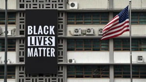 Marqués González and the managing editor of El Nuevo Herald Nancy San Martín apologized to readers in a letter saying they had not previously read the advertising insert until a column was widely shared on social media with commentary berating Jews for supporting the Black Lives Matter movement while comparing violent demonstrators to Nazis.(@USEmbassySeoul) Marqués González and the managing editor of El Nuevo Herald Nancy San Martín apologized to readers in a letter saying they had not previously read the advertising insert until a column was widely shared on social media with commentary berating Jews for supporting the Black Lives Matter movement while comparing violent demonstrators to Nazis.(@USEmbassySeoul)