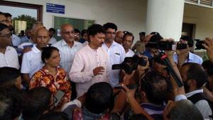 Elvis Golmes’ decision to step down comes barely weeks after the party’s general secretary in the state Pradeep Padgaonkar also stepped down on health grounds after he contracted Covid-19 and needed hospitalisation. (Photo @ielvisgomes) Elvis Golmes’ decision to step down comes barely weeks after the party’s general secretary in the state Pradeep Padgaonkar also stepped down on health grounds after he contracted Covid-19 and needed hospitalisation. (Photo @ielvisgomes)