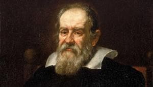 The books from the 16th, 17th and later centuries included those by Isaac Newton and Galileo Galilei (in picture).(Wikimedia Commons)