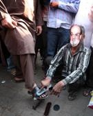 A protest against Salman Rushdie’s participation at the Jaipur Literature Festival in January 2012.(HT file photo) A protest against Salman Rushdie’s participation at the Jaipur Literature Festival in January 2012.(HT file photo)