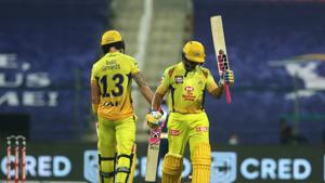 Faf du Plessis with Ambati Rayudu.(IPL) Faf du Plessis with Ambati Rayudu.(IPL)