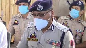 Jammu and Kashmir DGP Dilbag Singh(ANI photo) Jammu and Kashmir DGP Dilbag Singh(ANI photo)