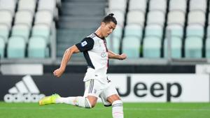 File image of Juventus’ Cristiano Ronaldo.(REUTERS) File image of Juventus’ Cristiano Ronaldo.(REUTERS)