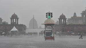 While light rains are forecast for the national capital, the temperatures are likely to remain high.(Representational Image) While light rains are forecast for the national capital, the temperatures are likely to remain high.(Representational Image)