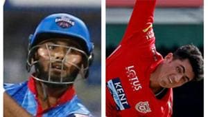 IPL 2020: Rishabh Pant and Mujeeb ur Rahman IPL 2020: Rishabh Pant and Mujeeb ur Rahman
