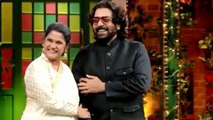 Renuka Shahane and Ashutosh Rana on The Kapil Sharma Show. Renuka Shahane and Ashutosh Rana on The Kapil Sharma Show.