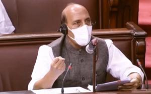 This is the prerogative of the chairman, defence minister Rajnath Singh said commenting on the no-confidence motion moved against Harivansh Narayan Singh.(PTI) This is the prerogative of the chairman, defence minister Rajnath Singh said commenting on the no-confidence motion moved against Harivansh Narayan Singh.(PTI)