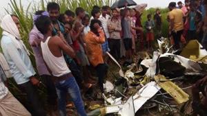 The scene from the accident site in Azamgarh in Uttar Pradesh. (Photo: Sourced) The scene from the accident site in Azamgarh in Uttar Pradesh. (Photo: Sourced)