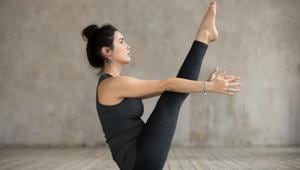 Paripurna navasana, the secret to a rock-solid core.(Shutterstock) Paripurna navasana, the secret to a rock-solid core.(Shutterstock)