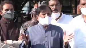 Senior leader Ahmed Patel told reporters that the Congress will take this issue to the people of the country. (Videograb) Senior leader Ahmed Patel told reporters that the Congress will take this issue to the people of the country. (Videograb)