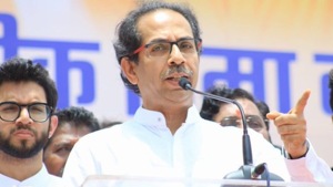 The Sena mouthpiece said that several officers thought that the Fadnavis government will return to power after the 2019 assembly polls. (Photo @uddhavthackeray) The Sena mouthpiece said that several officers thought that the Fadnavis government will return to power after the 2019 assembly polls. (Photo @uddhavthackeray)