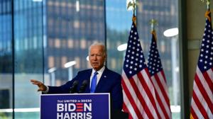 Democratic US presidential nominee and former Vice President Joe Biden.(Reuters) Democratic US presidential nominee and former Vice President Joe Biden.(Reuters)