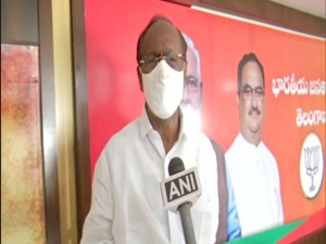 “The opposition does not want reforms to be made. They are not accountable and they do not want transparency in the country,” Former Telangana BJP president K Laxman said.(ANI Photo) “The opposition does not want reforms to be made. They are not accountable and they do not want transparency in the country,” Former Telangana BJP president K Laxman said.(ANI Photo)