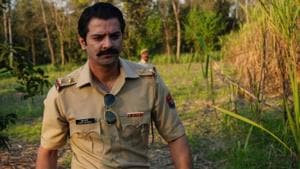 Barun Sobti plays a cop in Halahal. Barun Sobti plays a cop in Halahal.