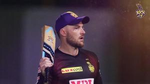 Kolkata Knight Riders head coach Brendon McCullum.(Twitter/KKR) Kolkata Knight Riders head coach Brendon McCullum.(Twitter/KKR)