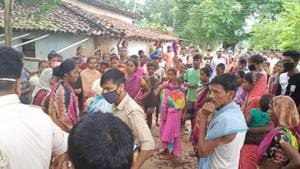 The incident took place on Saturday at Kombakera Ganjhutoli village in Kolebira block where villagers held a meeting, led by a village priest, and branded a 55-year-old woman a witch. (HT Photo) The incident took place on Saturday at Kombakera Ganjhutoli village in Kolebira block where villagers held a meeting, led by a village priest, and branded a 55-year-old woman a witch. (HT Photo)