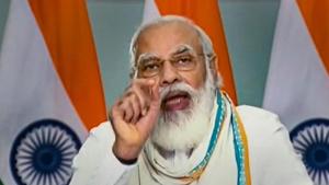 Prime Minister Narendra Modi called for reforms at the United Nations General Assembly meeting to commemorate 75 years of its formation.(PTI) Prime Minister Narendra Modi called for reforms at the United Nations General Assembly meeting to commemorate 75 years of its formation.(PTI)
