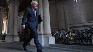 Britain's Prime Minister Boris Johnson walks to Downing Street in central London on September 22.(AFP) Britain's Prime Minister Boris Johnson walks to Downing Street in central London on September 22.(AFP)