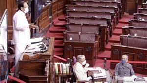 New Delhi, Sep 22 (ANI): Rajya Sabha Chairman M Venkaiah Naidu speaks during the Monsoon Session of Parliament, in New Delhi on Tuesday. (ANI Photo)(ANI) New Delhi, Sep 22 (ANI): Rajya Sabha Chairman M Venkaiah Naidu speaks during the Monsoon Session of Parliament, in New Delhi on Tuesday. (ANI Photo)(ANI)