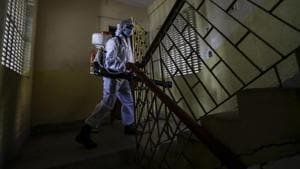 In the past week, cases in India have seen an unprecedented drop for a country, which has seen a near-steady increase in infections.(AP PHOTO) In the past week, cases in India have seen an unprecedented drop for a country, which has seen a near-steady increase in infections.(AP PHOTO)