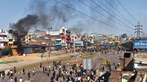 Violent clashes in northeast Delhi in February this year led to at least 53 deaths, and left over 400 injured.(Sanchit Khanna/HT Archive) Violent clashes in northeast Delhi in February this year led to at least 53 deaths, and left over 400 injured.(Sanchit Khanna/HT Archive)
