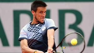 Damir Dzumhur had been “training like crazy” for the French Open, his coach said.(Getty Images) Damir Dzumhur had been “training like crazy” for the French Open, his coach said.(Getty Images)