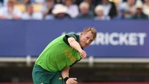 South Africa's Chris Morris.(AFP) South Africa's Chris Morris.(AFP)