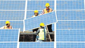 The Centre has asked the Bundelkhand Saur Urja Ltd, the park developer, to submit a detailed project report at the earliest.(AFP) The Centre has asked the Bundelkhand Saur Urja Ltd, the park developer, to submit a detailed project report at the earliest.(AFP)