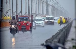 The country has recorded 7.7% excess rainfall since June 1.(PTI) The country has recorded 7.7% excess rainfall since June 1.(PTI)