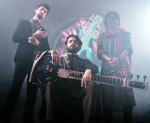 In October last year, the band released their first album, a six-track work called Sitar Metal.(Nikhil Vision) In October last year, the band released their first album, a six-track work called Sitar Metal.(Nikhil Vision)