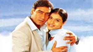 Ajay Devgn and Kajol in a still from Dil Kya Kare. Ajay Devgn and Kajol in a still from Dil Kya Kare.