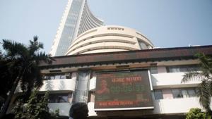 The market capitalisation of BSE-listed companies stood at Rs 1,48,76,217.22 crore, down by Rs 11,31,815.5 crore in six sessions.(Reuters) The market capitalisation of BSE-listed companies stood at Rs 1,48,76,217.22 crore, down by Rs 11,31,815.5 crore in six sessions.(Reuters)